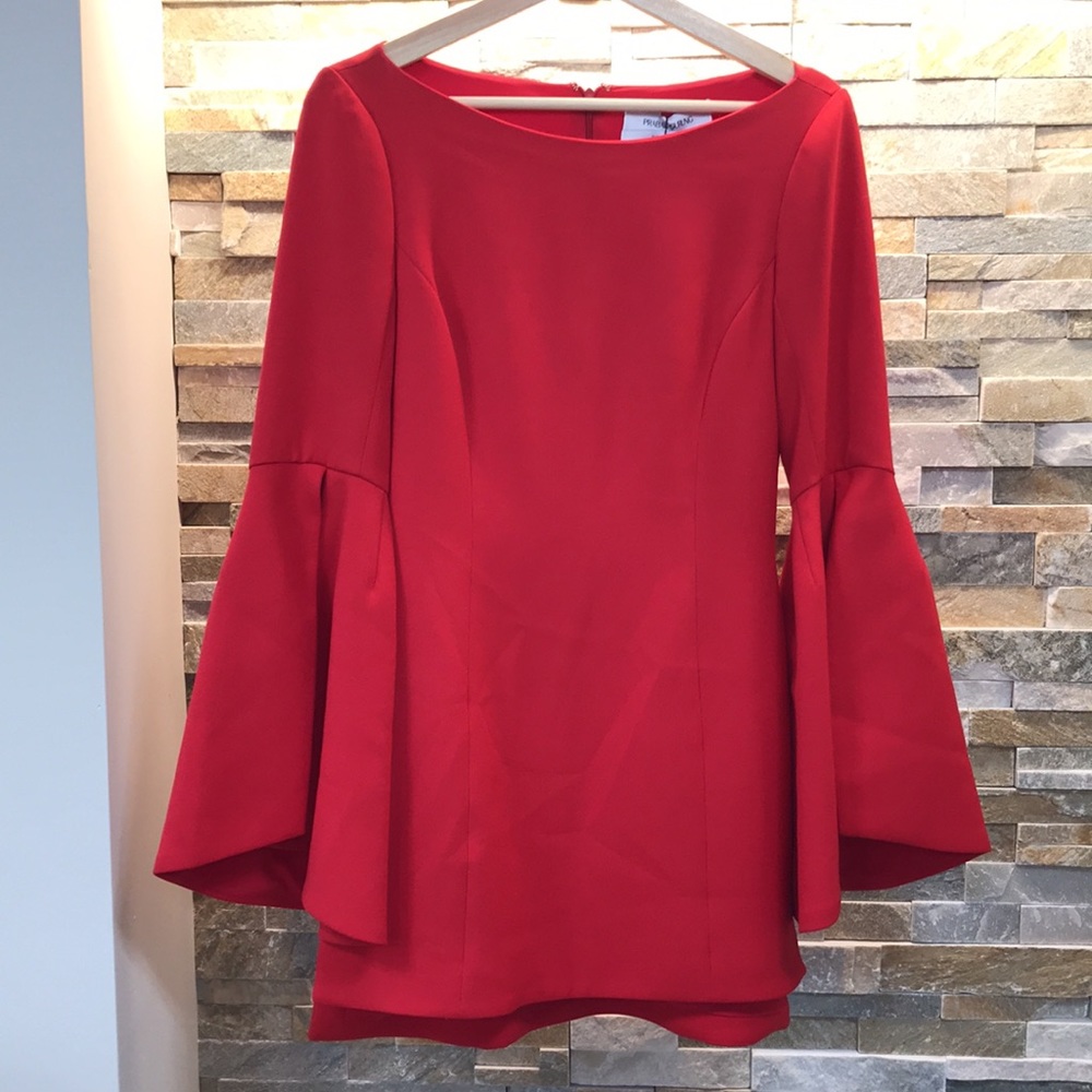 Prabal Gurung Split Sleeve Dress
